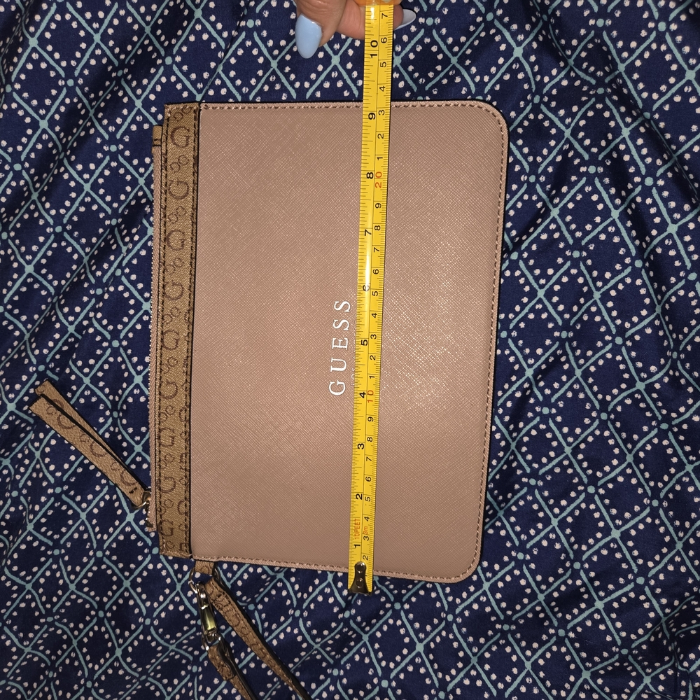 Guess Tan Wristlet